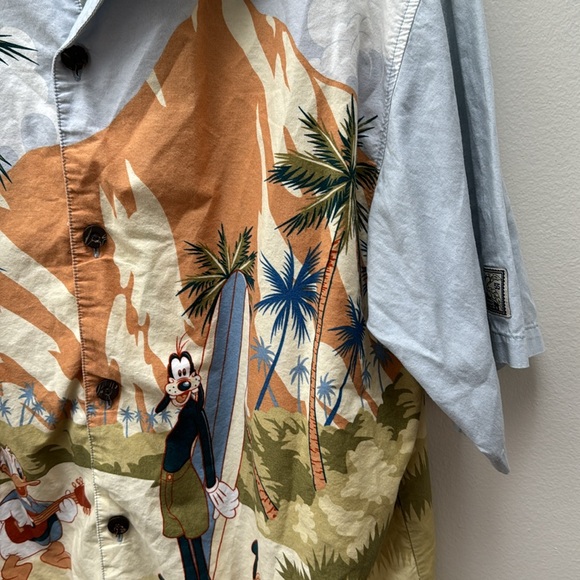 Vintage Disneyland Hawaiian Shirt Hang Loose Large Camp Shirt| Resort vacation - Picture 5 of 10